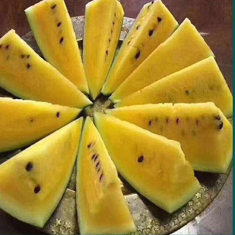 Hybrid-F1-Green-skin-yellow-flesh-Watermelon-Seeds
